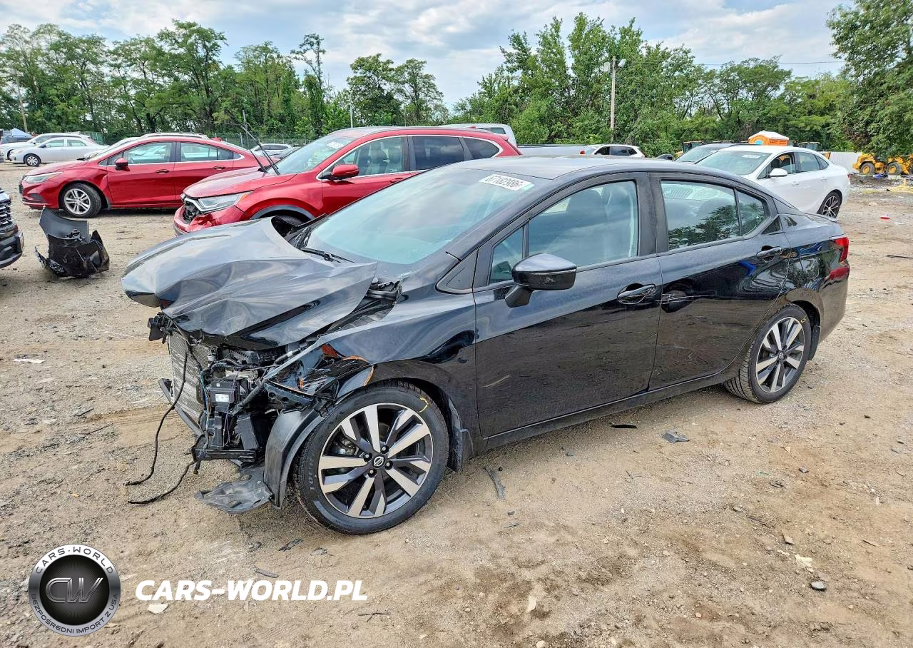 2021 Nissan Versa Sr VIN:3N1CN8FV4ML819038 - 1