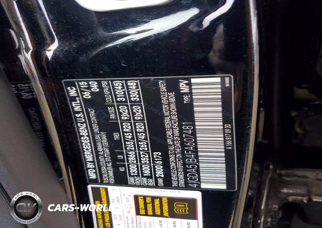 2015 Mercedes-Benz Ml 350 VIN:4JGDA5JB4FA607481 - 12