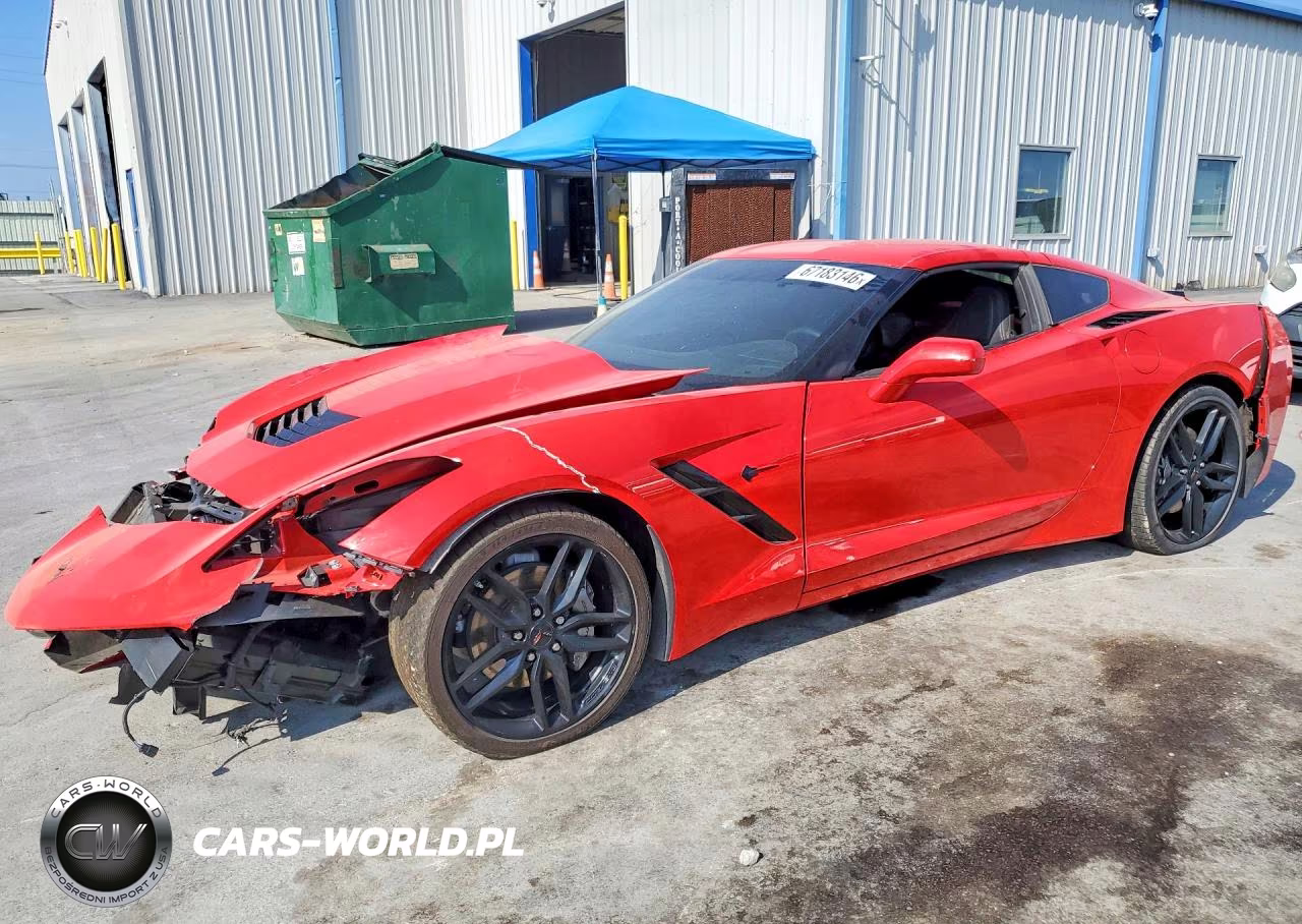 2019 Chevrolet Corvette Stingray 1Lt VIN:1G1YA2D75K5122600 - 1