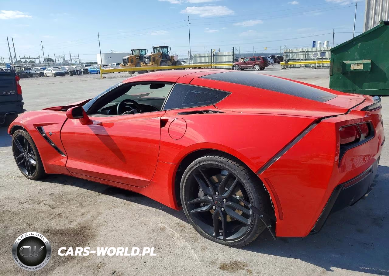 2019 Chevrolet Corvette Stingray 1Lt VIN:1G1YA2D75K5122600 - 2