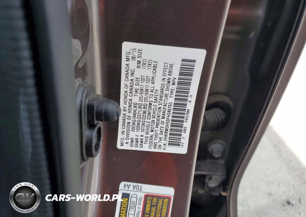 2015 Honda Cr-V Ex VIN:2HKRM3H53FH549765 - 13