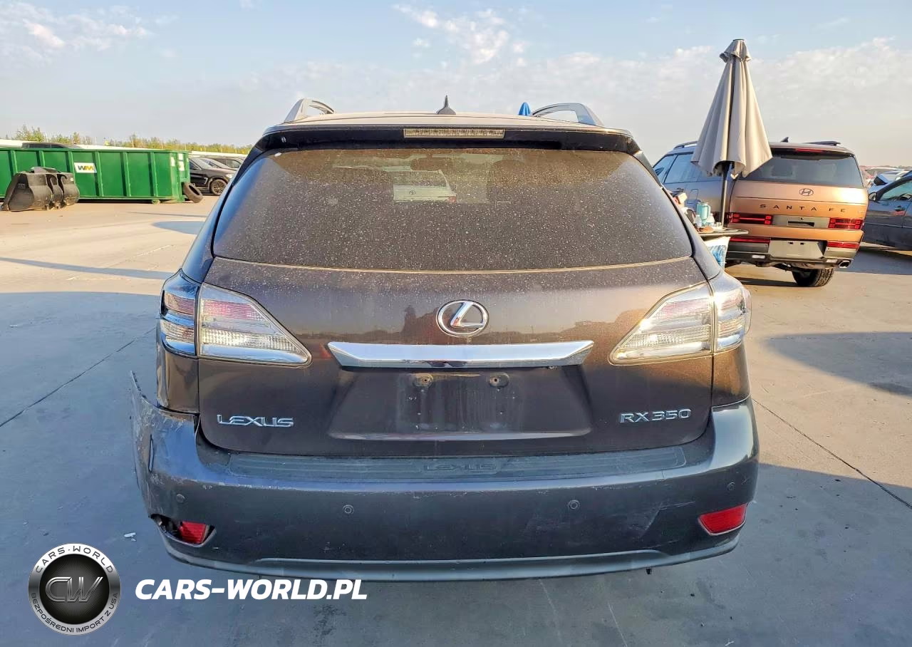 2010 Lexus Rx 350 VIN:2T2BK1BA9AC065558 - 6