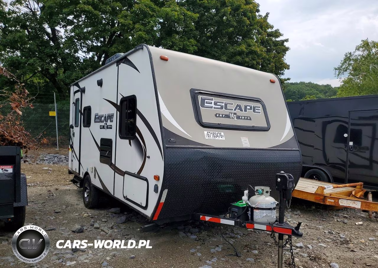 2018 Kz Escape Camper VIN:4EZTA1712J4093059 - 4