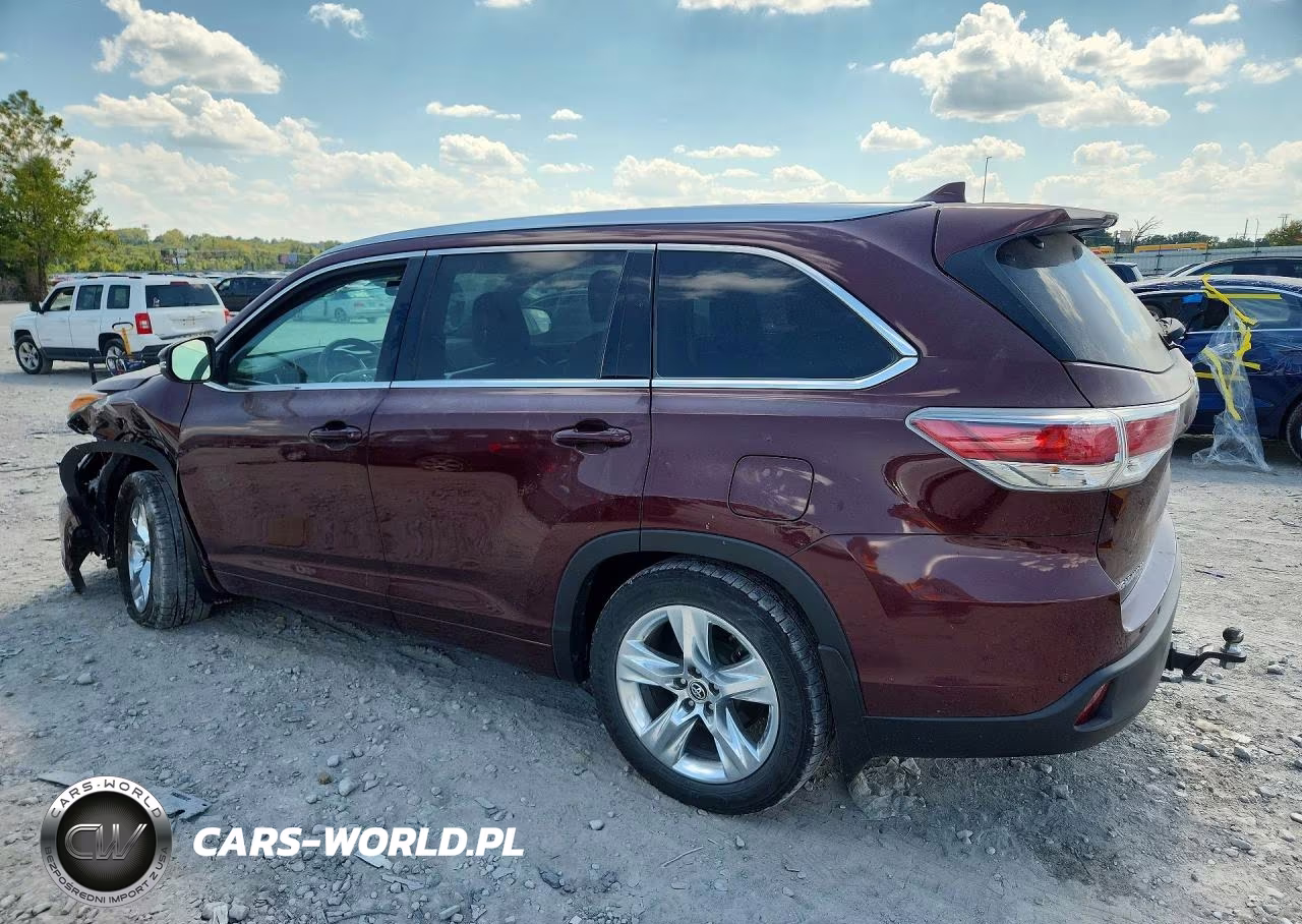 2016 Toyota Highlander Limited VIN:5TDDKRFH6GS246880 - 2
