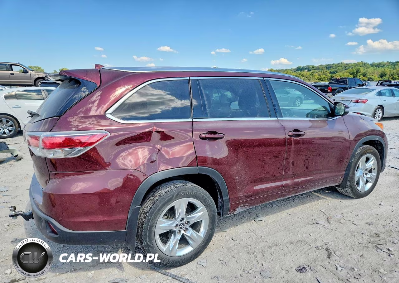 2016 Toyota Highlander Limited VIN:5TDDKRFH6GS246880 - 3