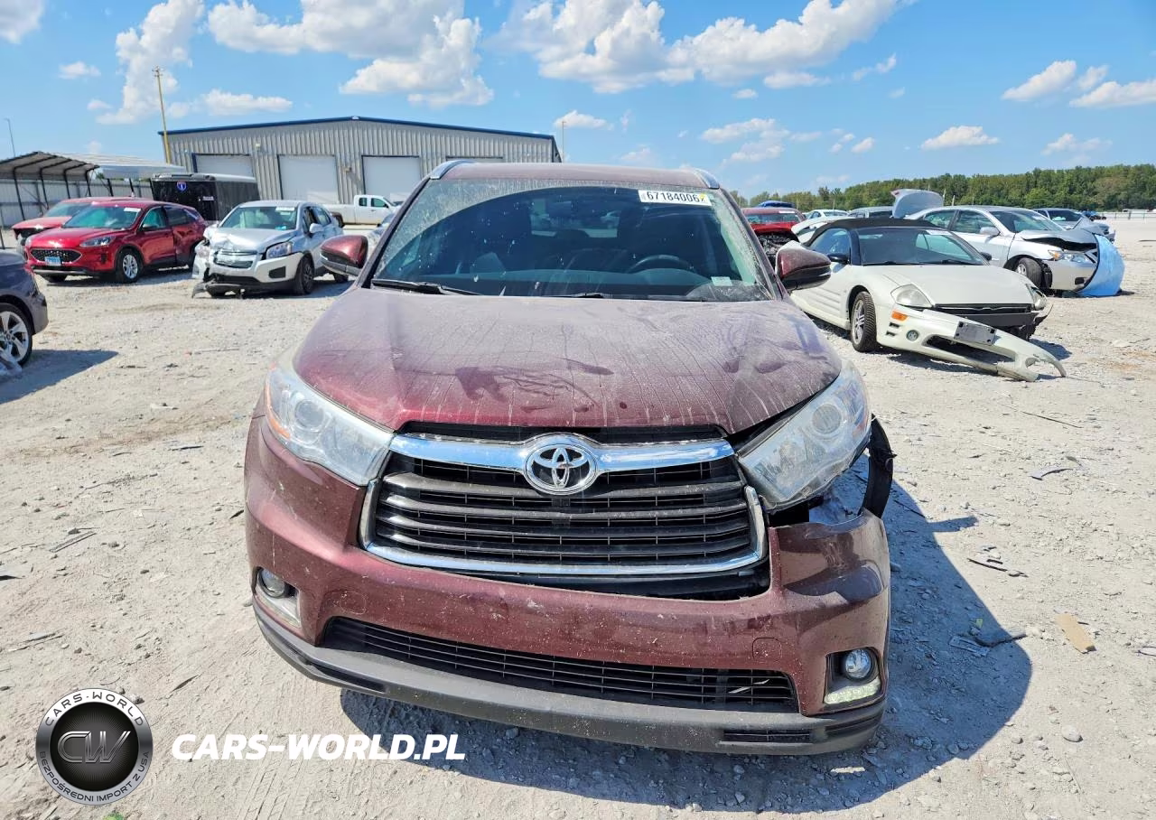2016 Toyota Highlander Limited VIN:5TDDKRFH6GS246880 - 5