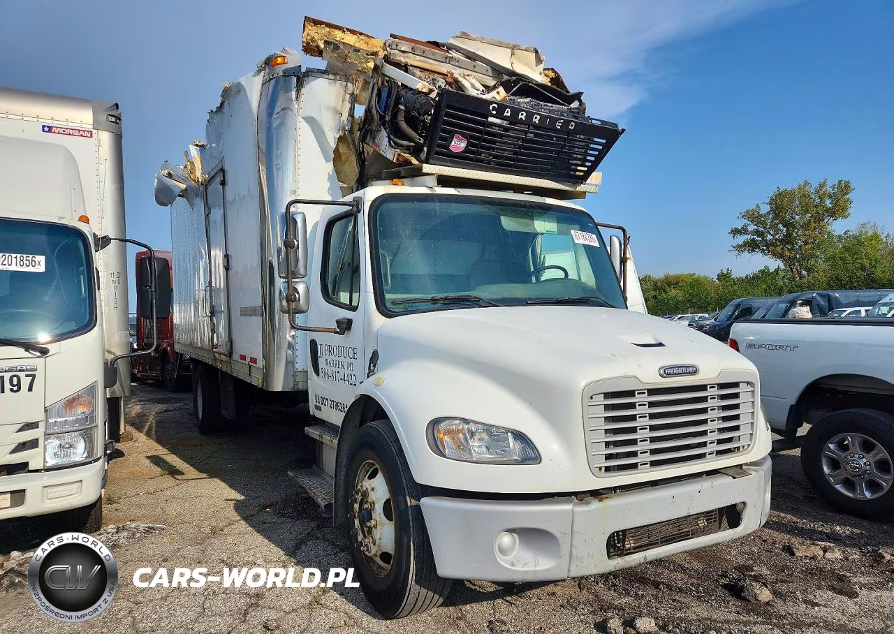 2007 Freightliner Business Class M2 Refrigerated Box Truck VIN:1FVACWDC27HX26204 - 4