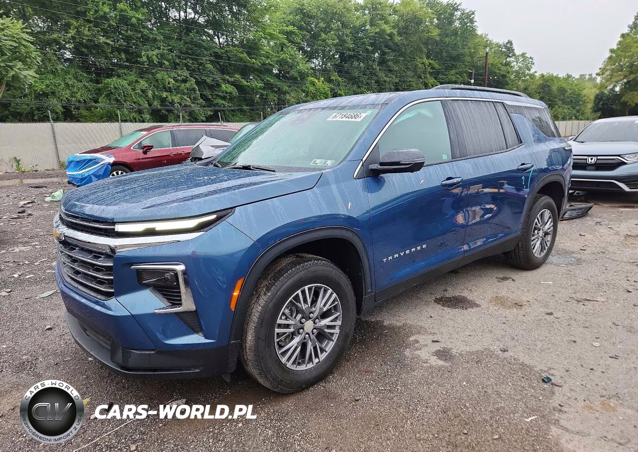 2026 Chevrolet Traverse Lt VIN:1GNERGKSXTJ206418 - 1