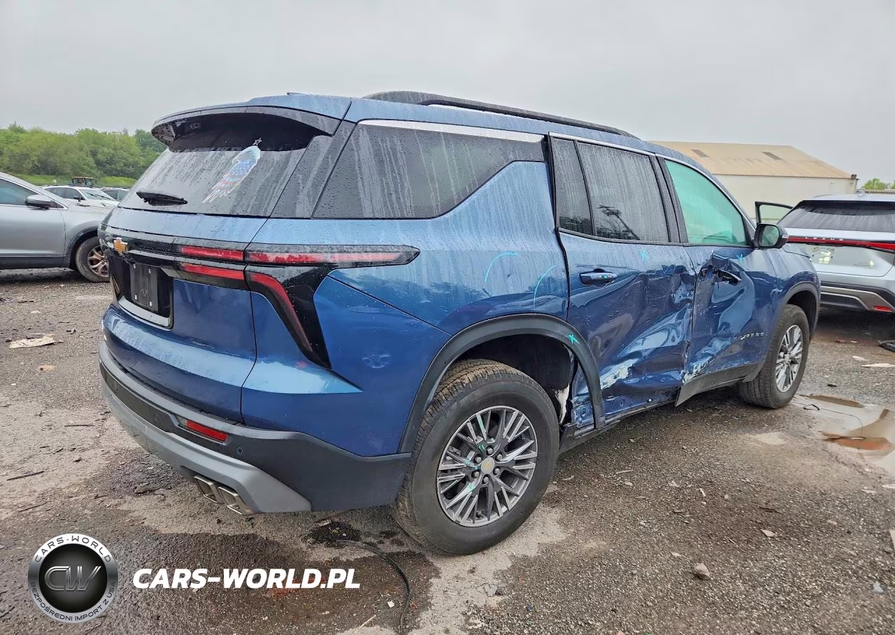 2026 Chevrolet Traverse Lt VIN:1GNERGKSXTJ206418 - 3