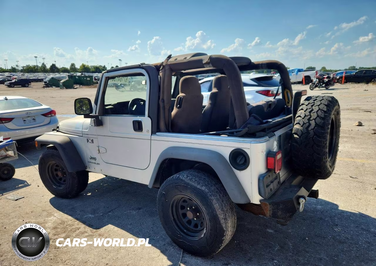 2004 Jeep Wrangler X VIN:1J4FA39S84P715967 - 2