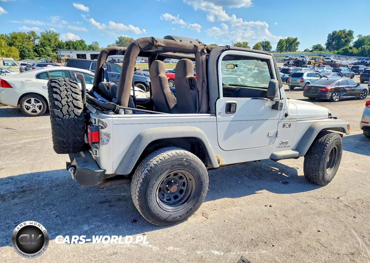 2004 Jeep Wrangler X VIN:1J4FA39S84P715967 - 3