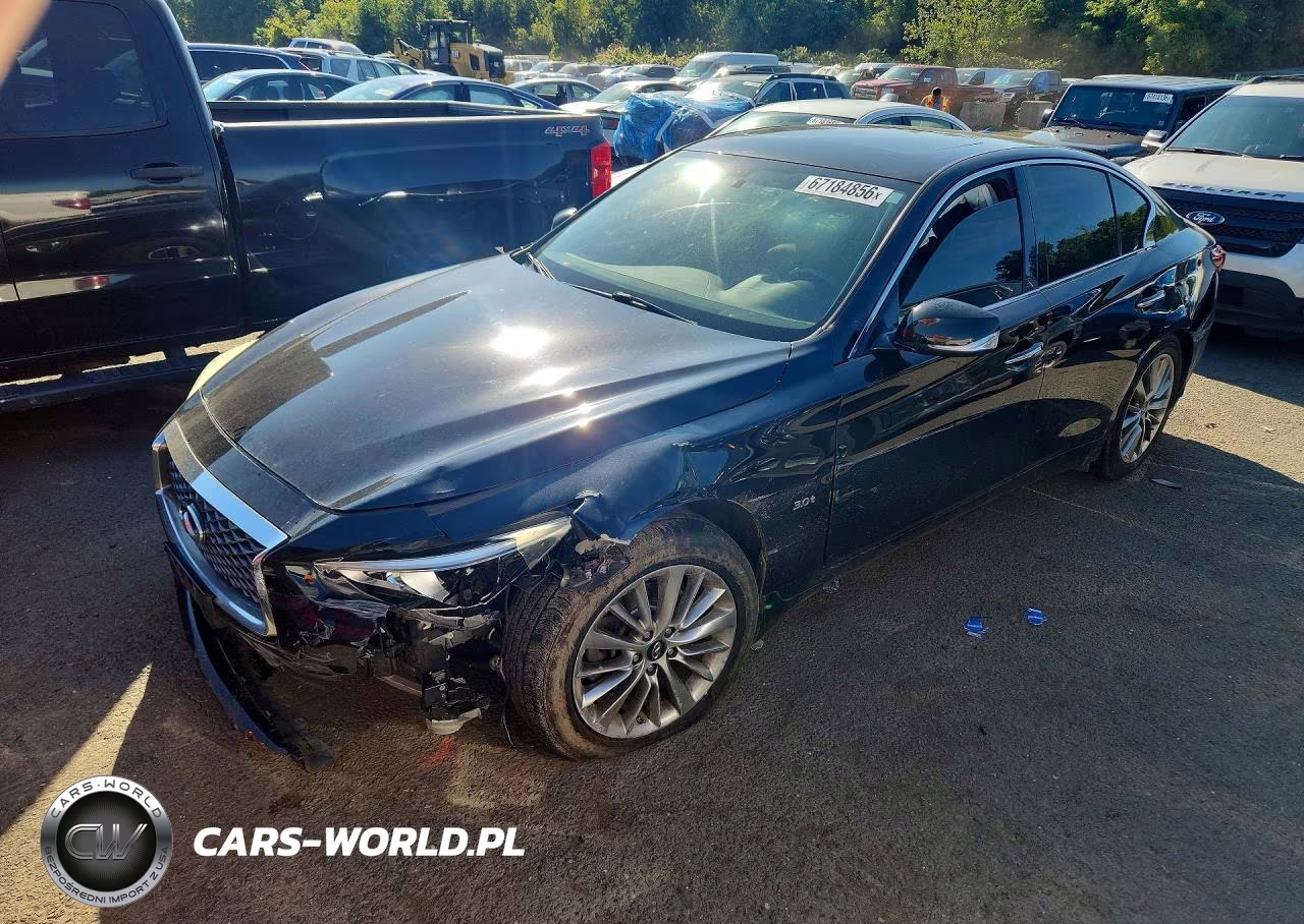 2018 Infiniti Q50 3.0T Luxe VIN:JN1EV7AR2JM611304 - 1