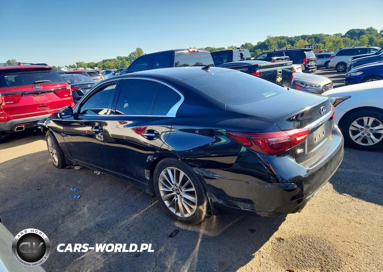 2018 Infiniti Q50 3.0T Luxe VIN:JN1EV7AR2JM611304 - 2