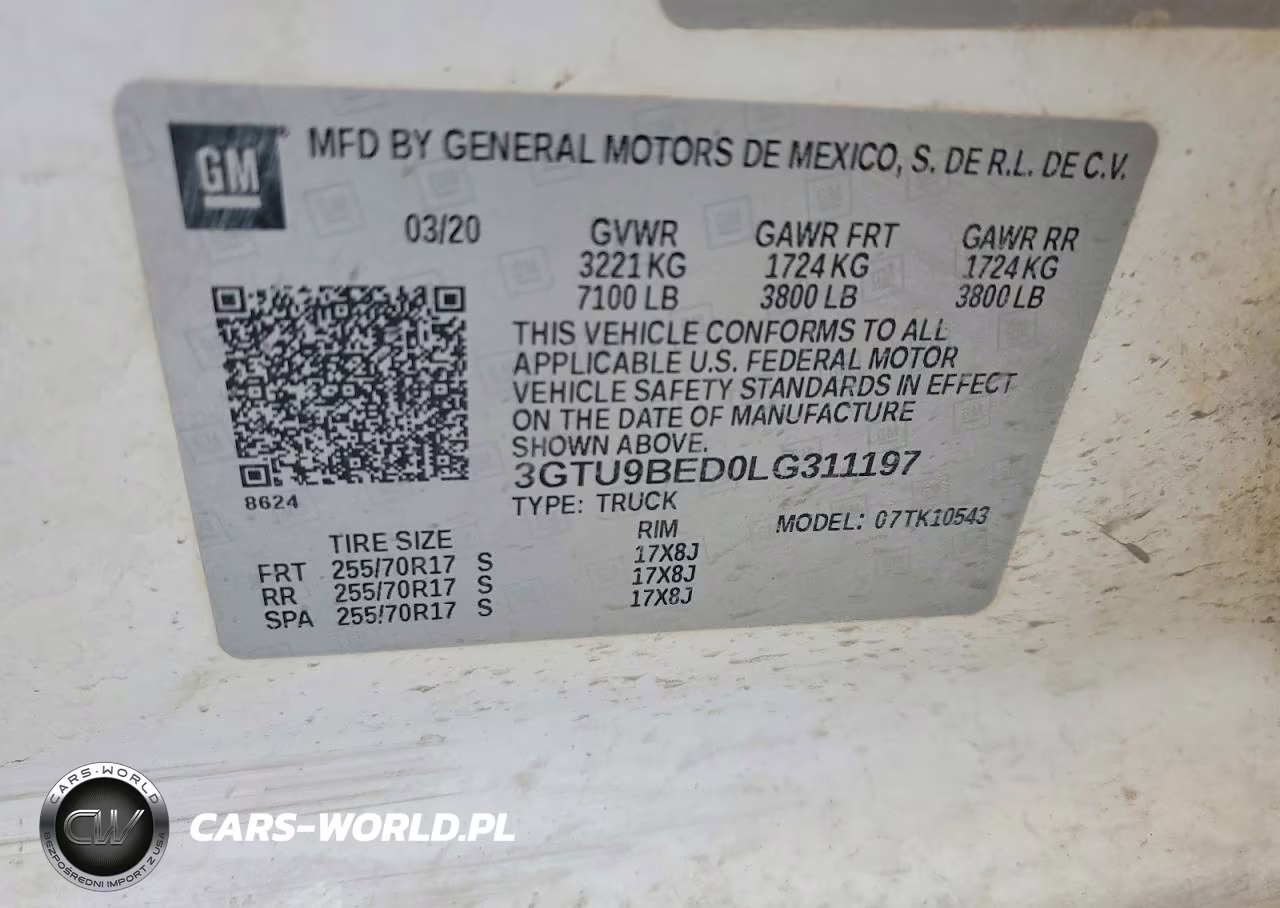 2020 GMC Sierra K1500 Sle VIN:3GTU9BED0LG311197 - 13