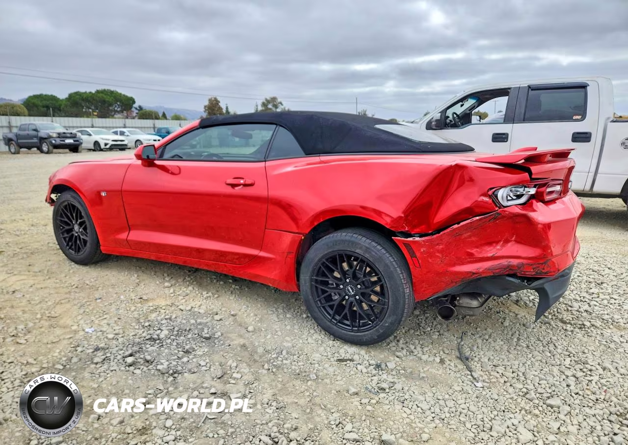 2019 Chevrolet Camaro Ls VIN:1G1FB3DSXK0136035 - 2