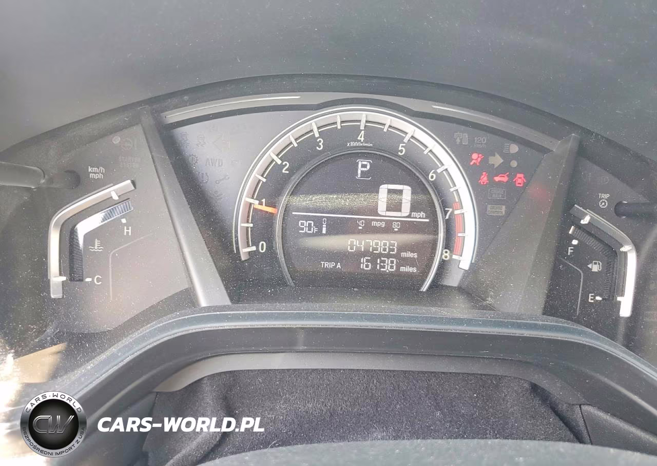 2017 Honda Cr-V Lx VIN:7FARW5H38HE005417 - 9