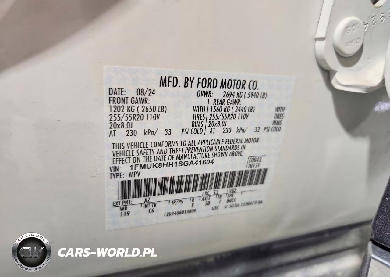 2025 Ford Explorer Platinum VIN:1FMUK8HH1SGA41604 - 13