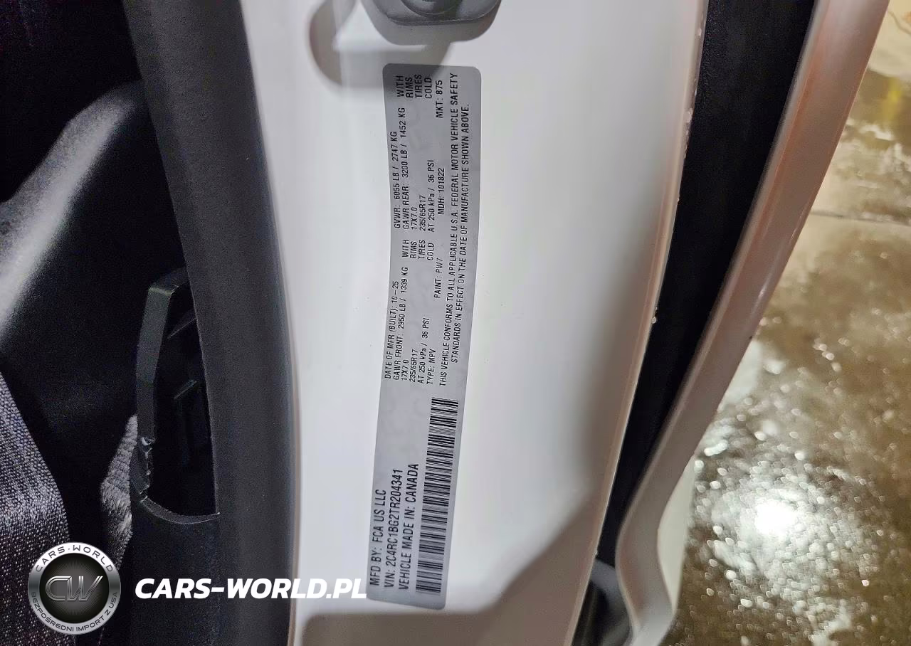 2026 Chrysler Pacifica Select VIN:2C4RC1BG2TR204341 - 13