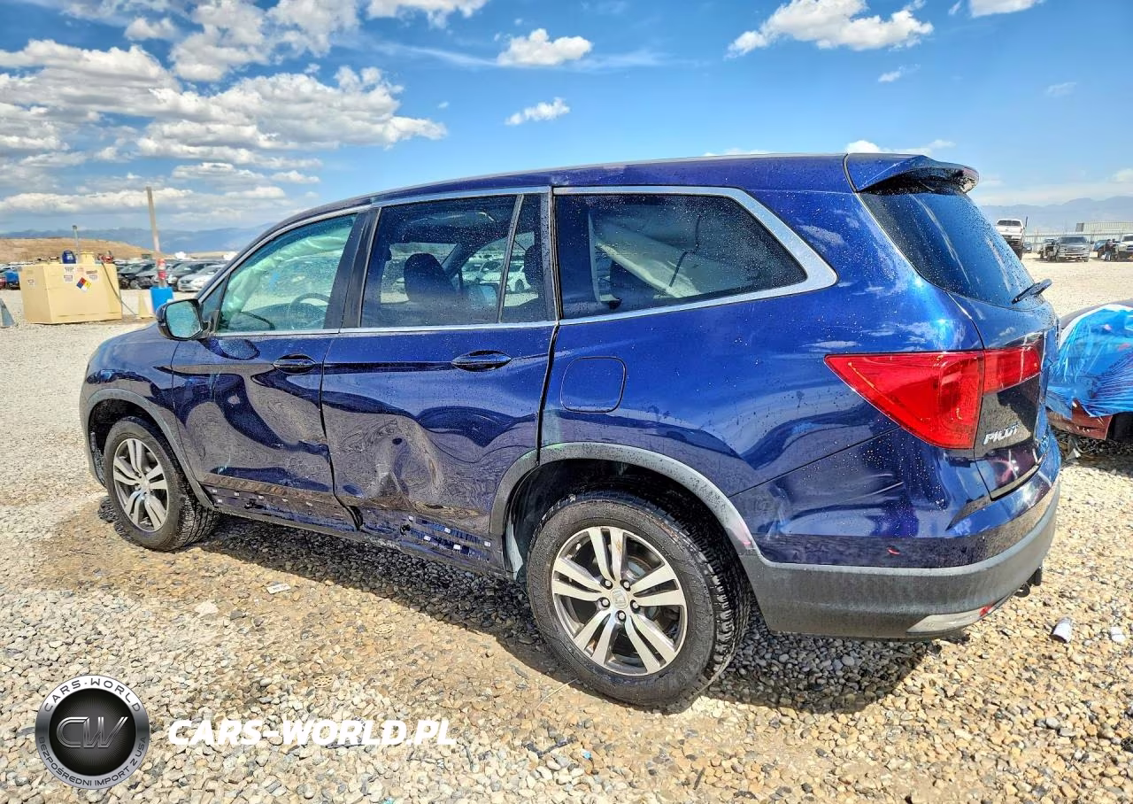 2016 Honda Pilot Exl VIN:5FNYF6H53GB060063 - 2