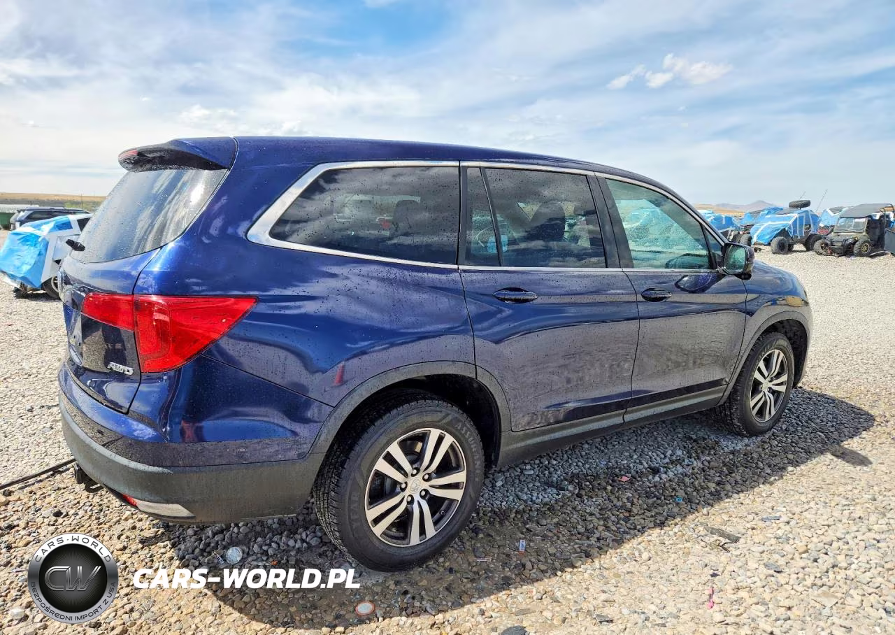 2016 Honda Pilot Exl VIN:5FNYF6H53GB060063 - 3