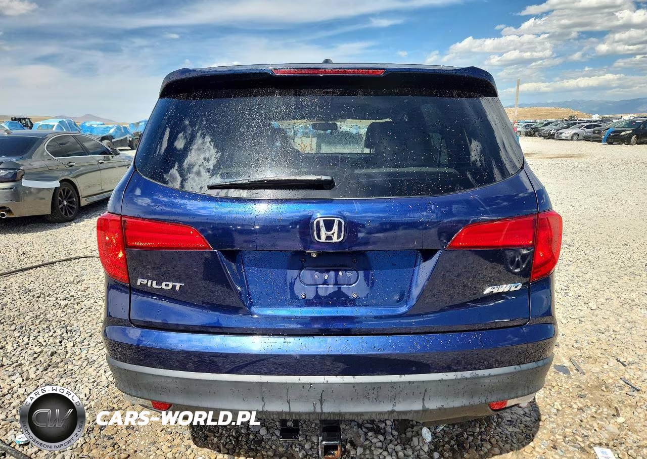 2016 Honda Pilot Exl VIN:5FNYF6H53GB060063 - 6