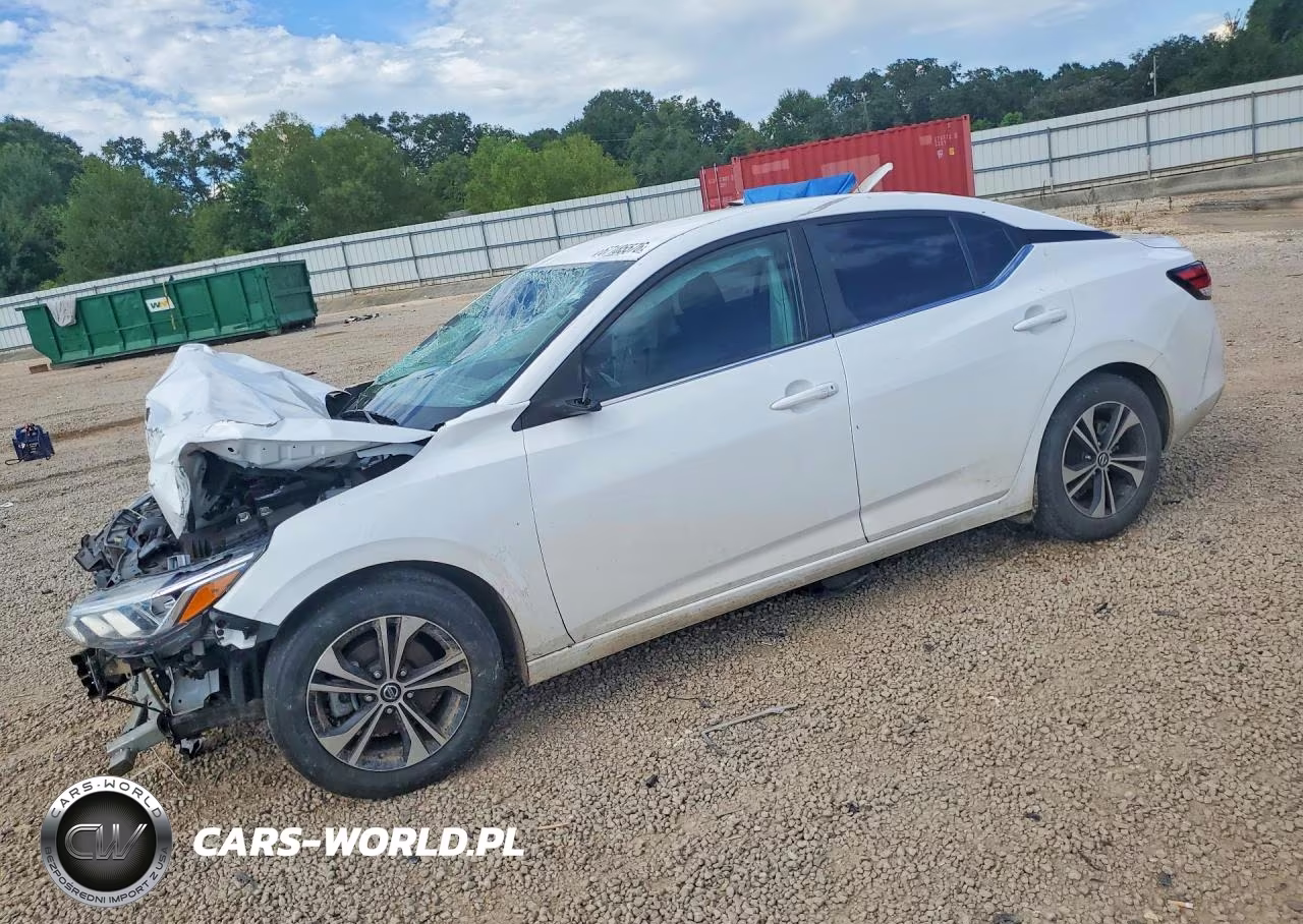 2021 Nissan Sentra Sv VIN:3N1AB8CV4MY293355 - 1