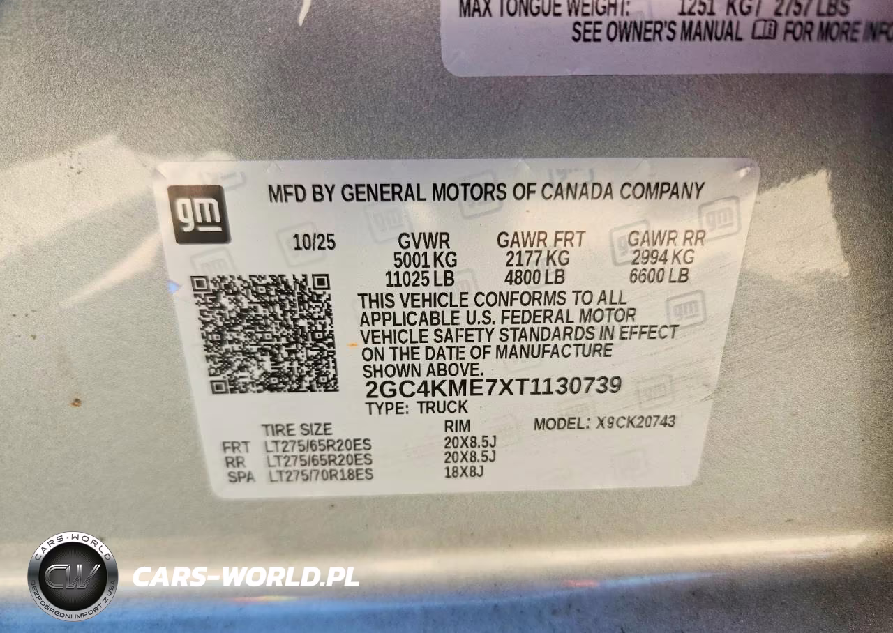 2026 Chevrolet Silverado K2500 Custom VIN:2GC4KME7XT1130739 - 12