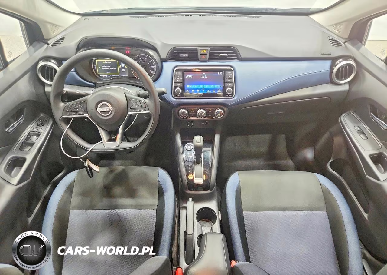2025 Nissan Versa Sv VIN:3N1CN8EV3SL854135 - 8