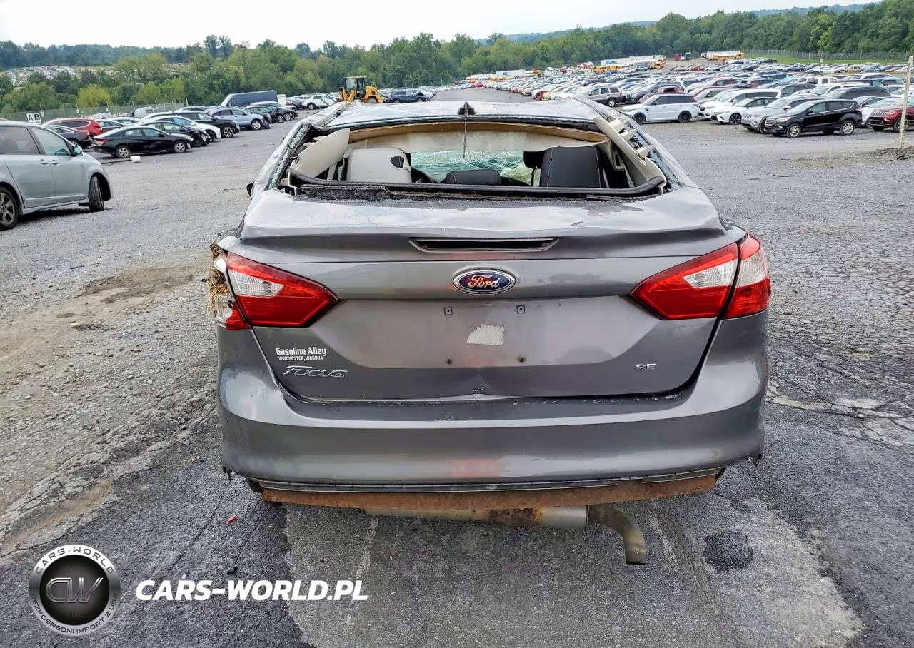 2012 Ford Focus Se VIN:1FAHP3F2XCL186695 - 6
