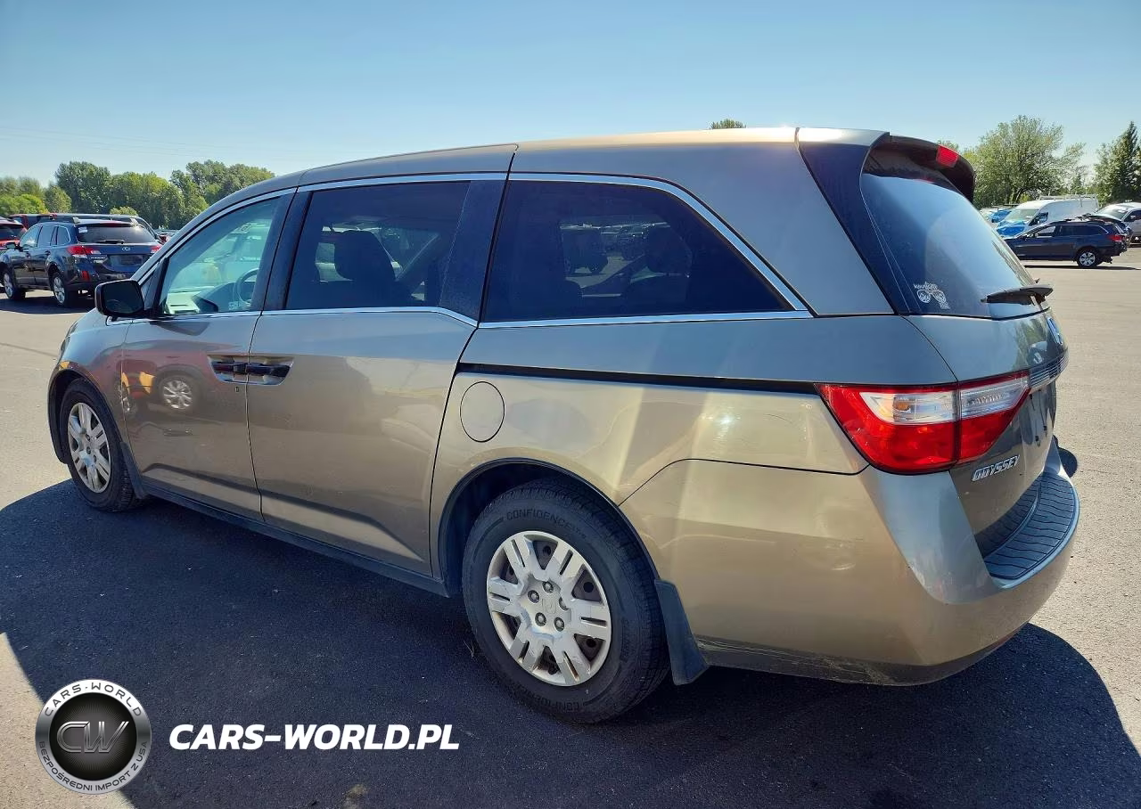 2012 Honda Odyssey Lx VIN:5FNRL5H27CB021449 - 2