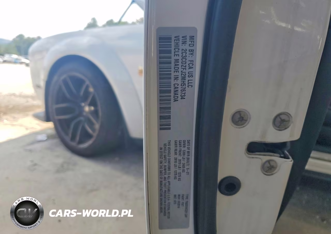 2021 Dodge Challenger R-T Scat Pack VIN:2C3CDZFJ2MH576734 - 12