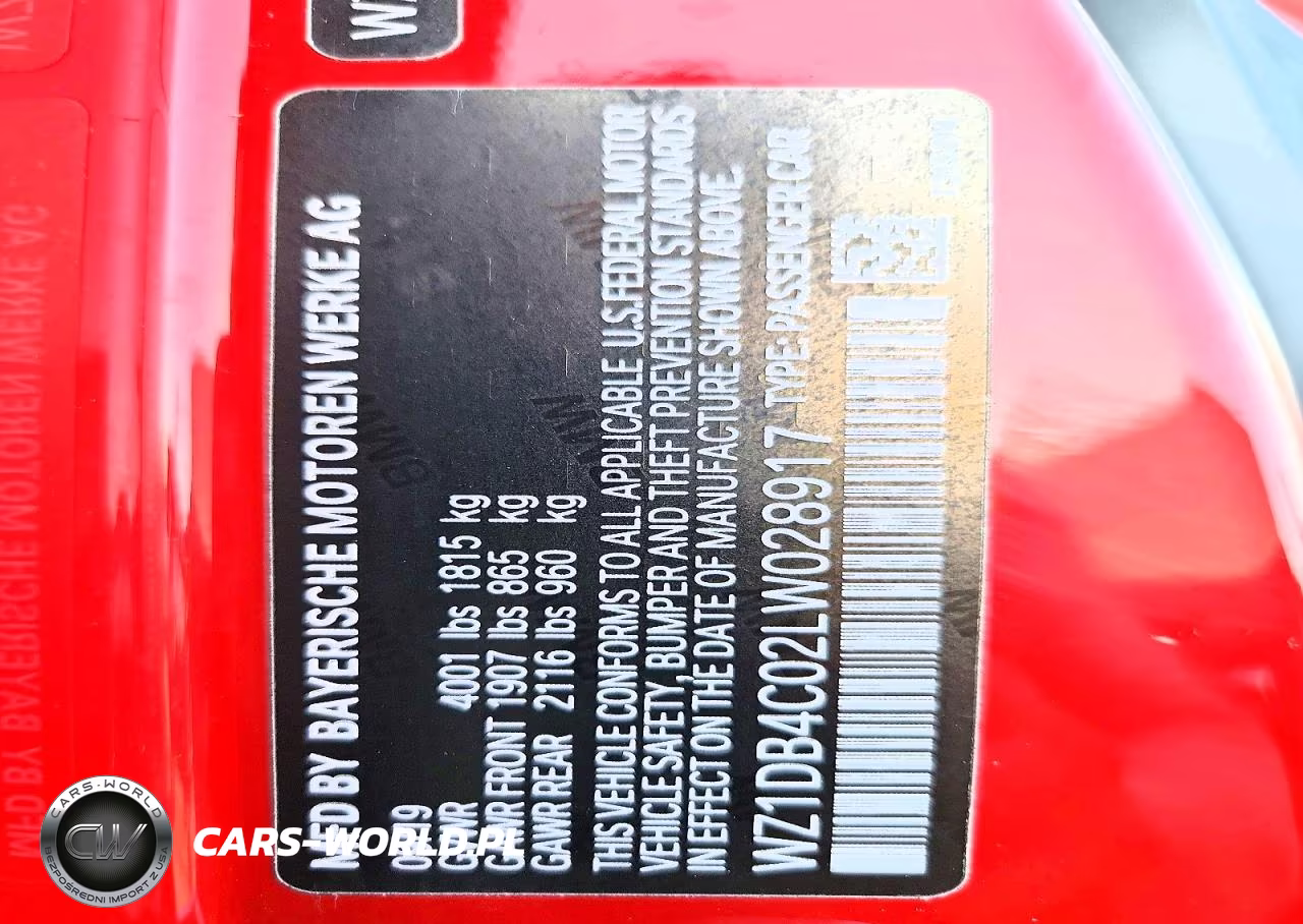 2020 Toyota Gr Supra 3.0 Premium VIN:WZ1DB4C02LW028917 - 12