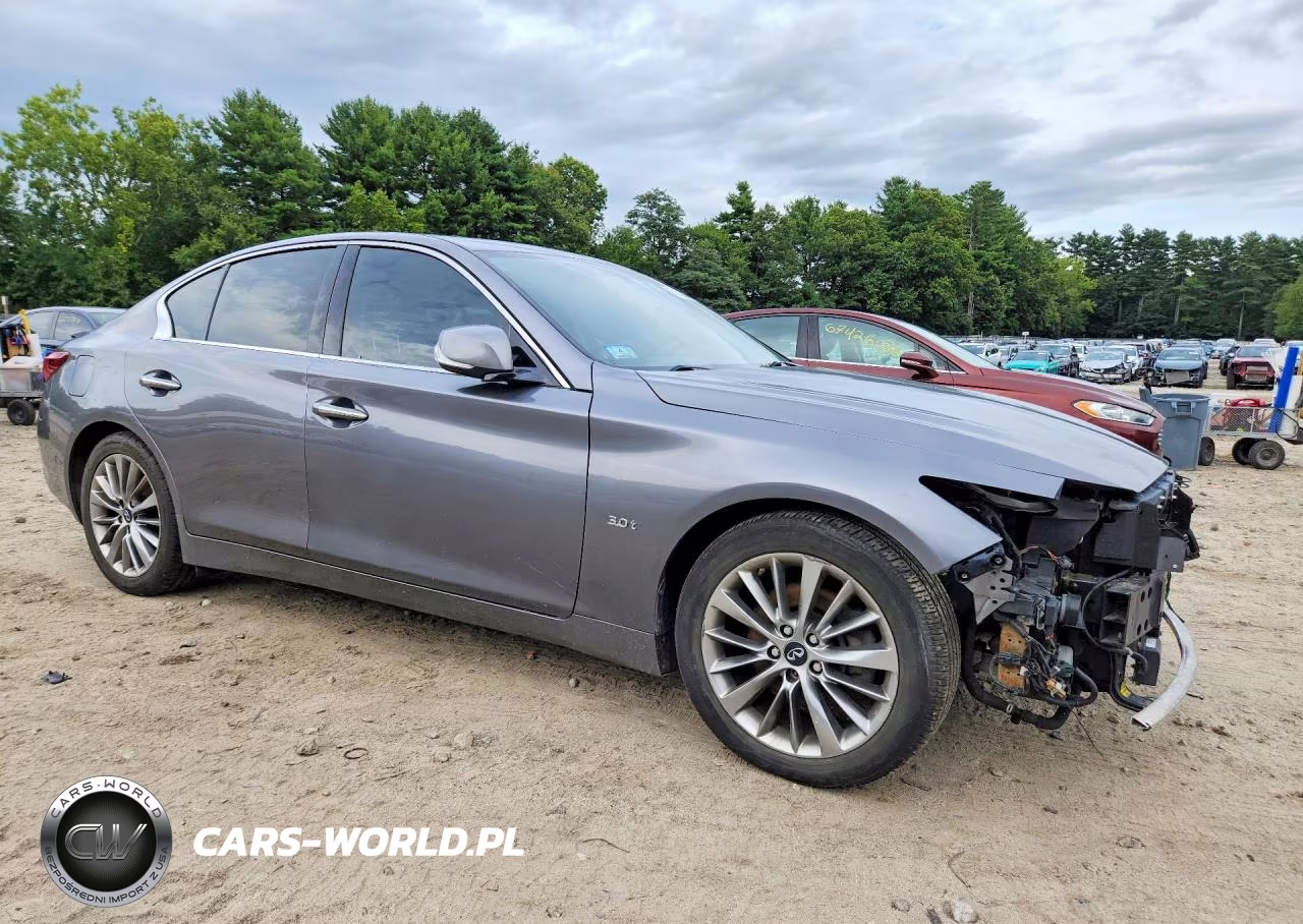 2019 Infiniti Q50 3.0T Luxe VIN:JN1EV7ARXKM552228 - 4