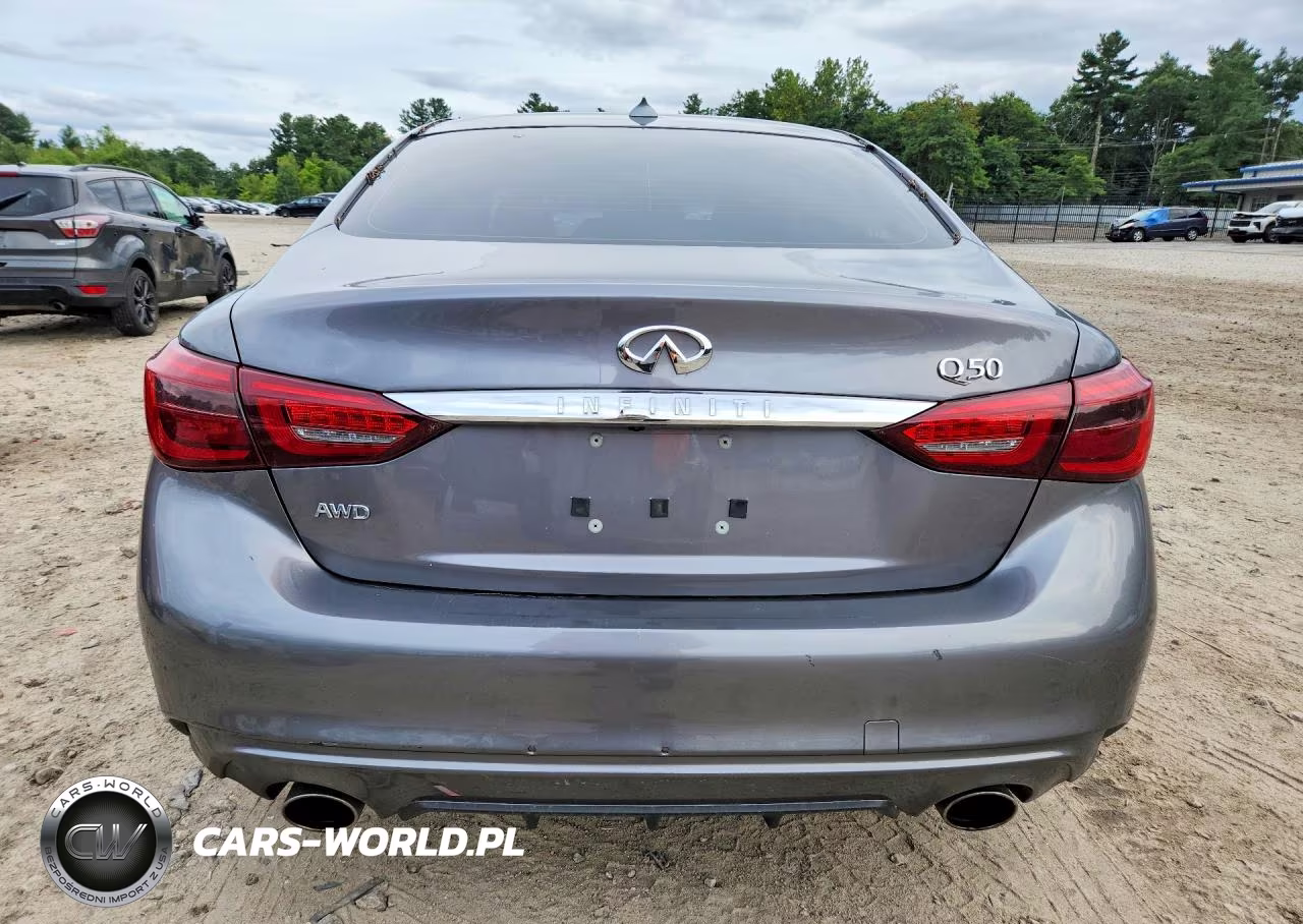 2019 Infiniti Q50 3.0T Luxe VIN:JN1EV7ARXKM552228 - 6