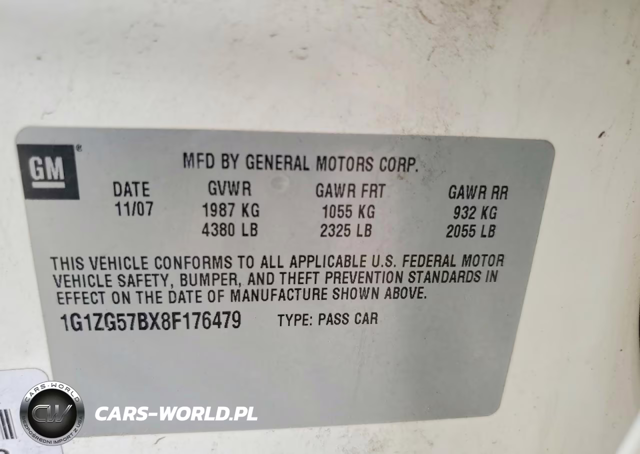 2008 Chevrolet Malibu Ls VIN:1G1ZG57BX8F176479 - 13