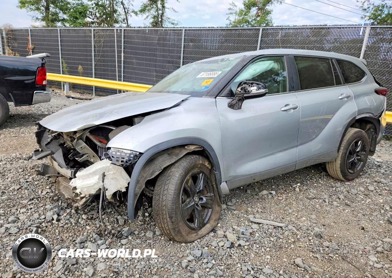 2023 Toyota Highlander Le VIN:5TDKDRBH8PS015390 - 1