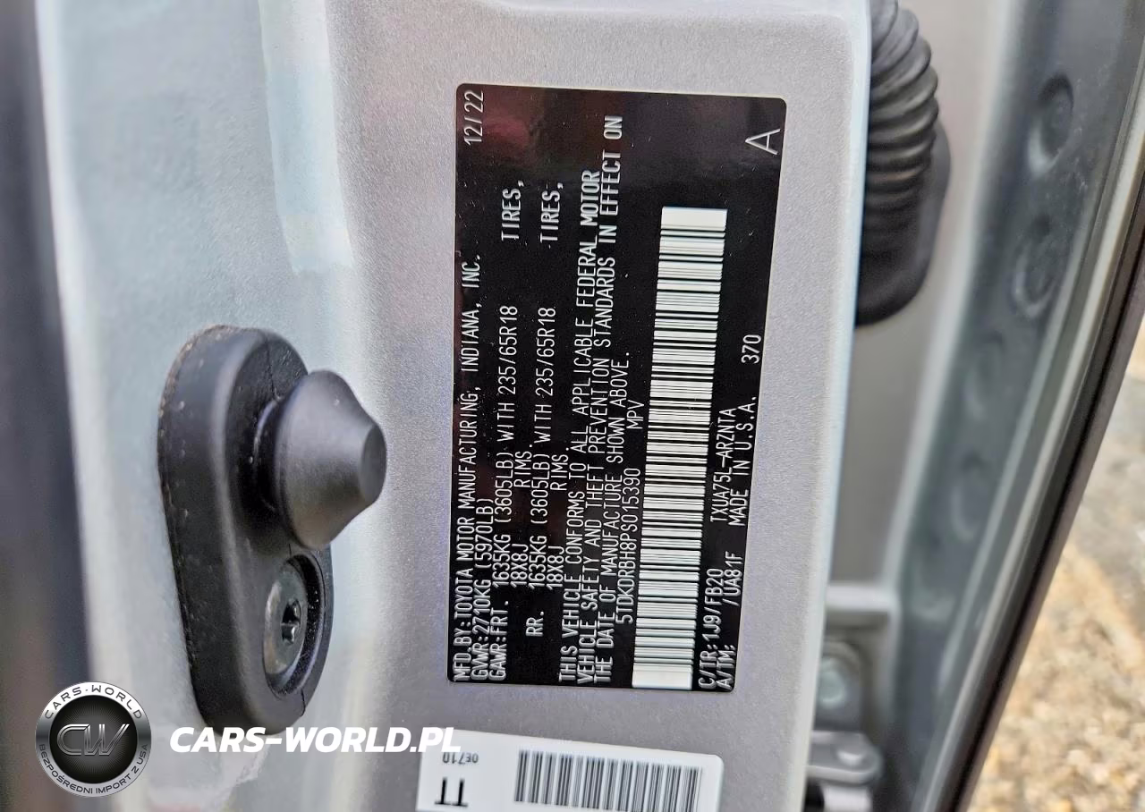 2023 Toyota Highlander Le VIN:5TDKDRBH8PS015390 - 13