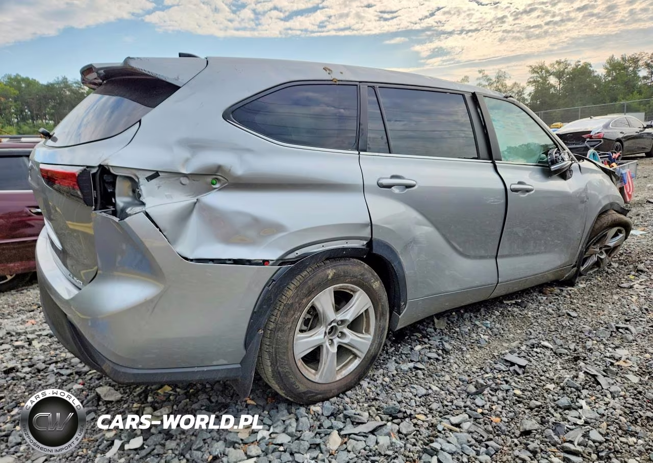 2023 Toyota Highlander Le VIN:5TDKDRBH8PS015390 - 3