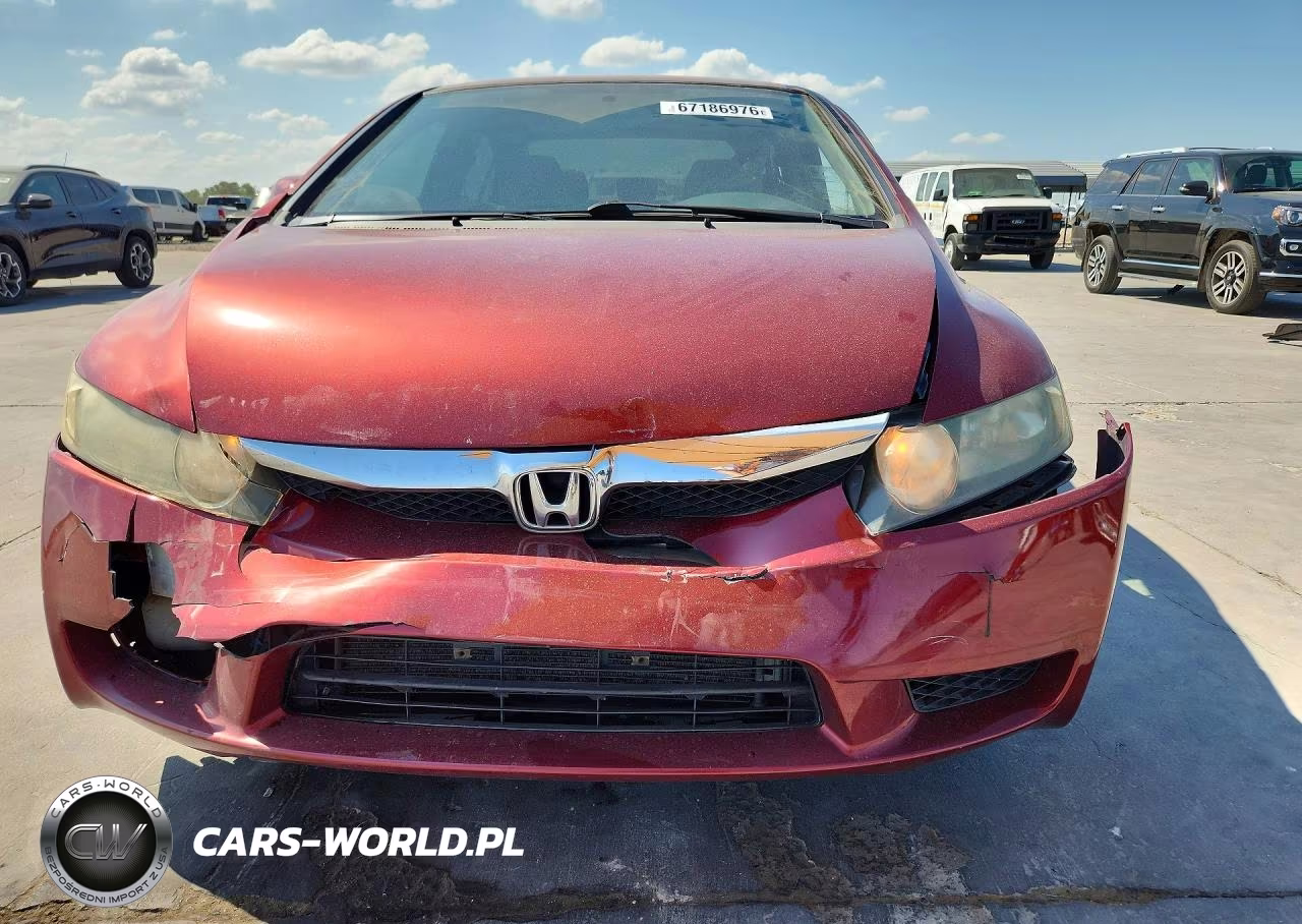 2011 Honda Civic Lx VIN:2HGFA1F52BH536366 - 5