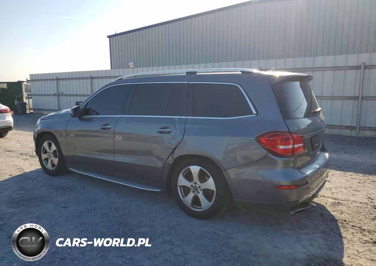 2017 Mercedes-Benz Gls 450 4Matic VIN:4JGDF6EE8HA959574 - 2