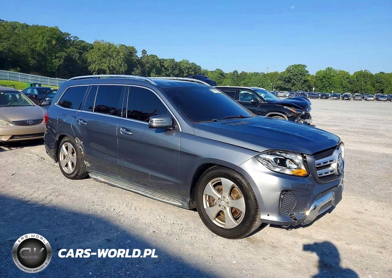 2017 Mercedes-Benz Gls 450 4Matic VIN:4JGDF6EE8HA959574 - 4