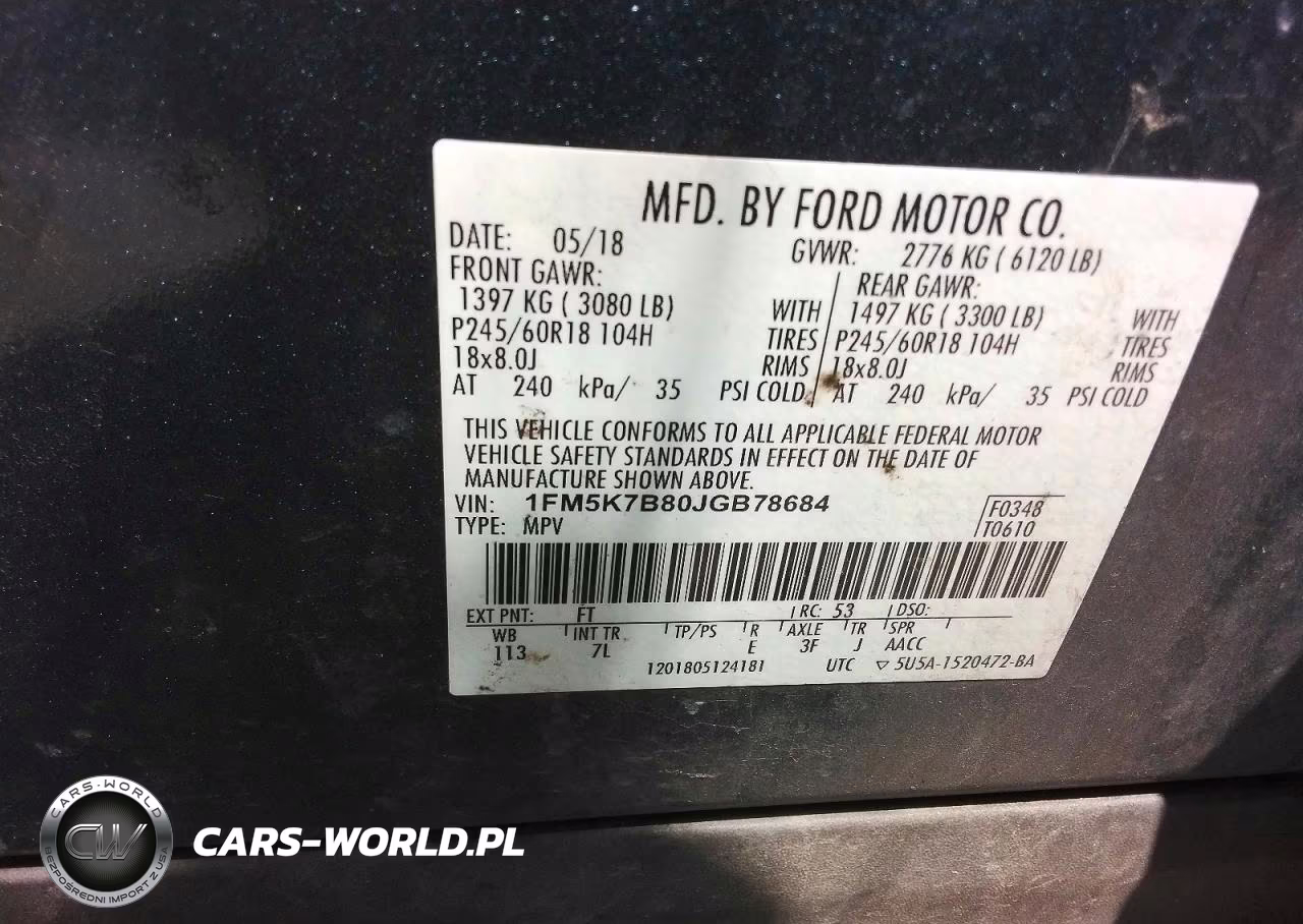 2018 Ford Explorer VIN:1FM5K7B80JGB78684 - 13