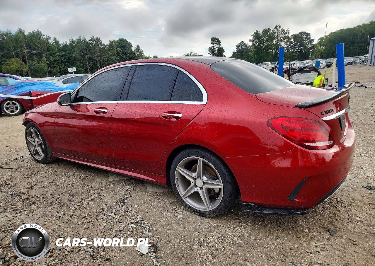 2016 Mercedes-Benz C 300 VIN:55SWF4JBXGU170604 - 2