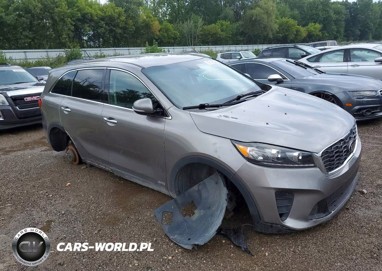 2019 Kia Sorento Lx VIN:5XYPGDA30KG476384 - 4