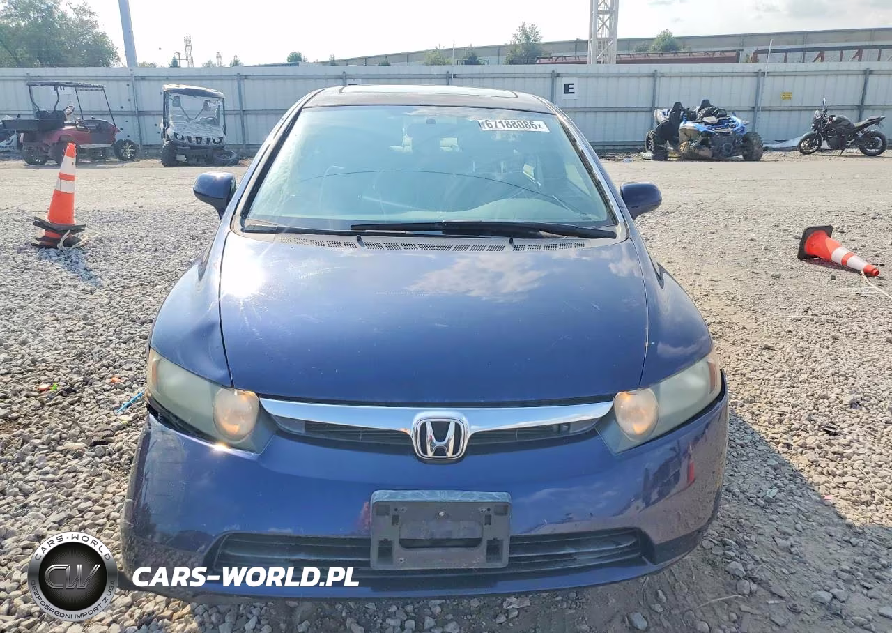 2007 Honda Civic Ex VIN:1HGFA168X7L141419 - 5