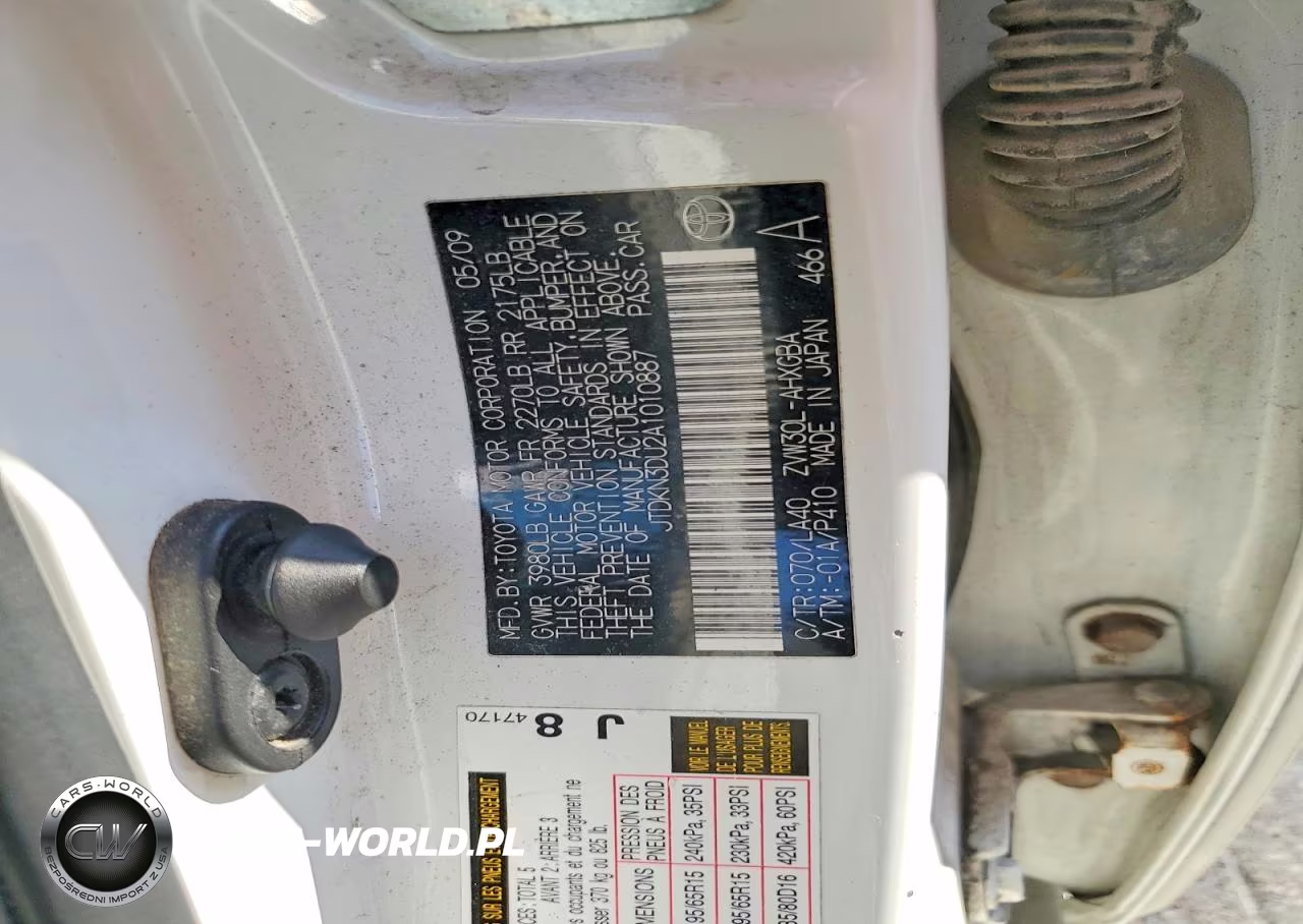 2010 Toyota Prius Iv VIN:JTDKN3DU2A1010887 - 12