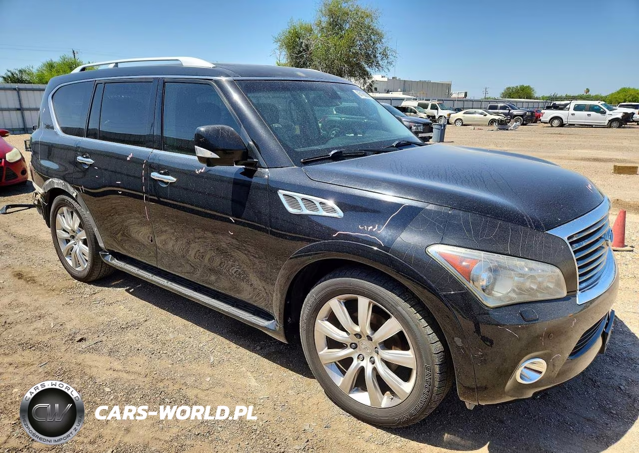 2012 Infiniti Qx56 Base VIN:JN8AZ2NC7C9316847 - 4