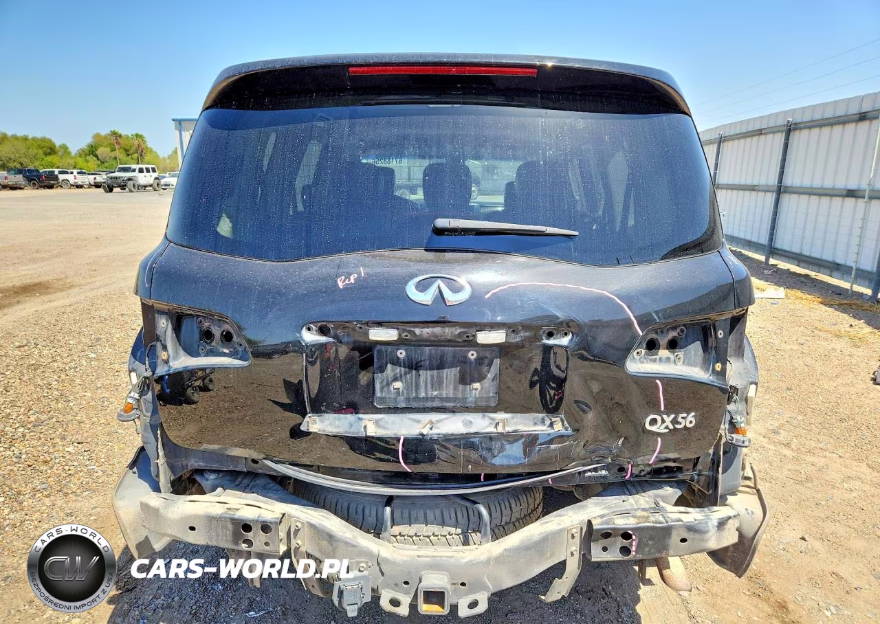 2012 Infiniti Qx56 Base VIN:JN8AZ2NC7C9316847 - 6
