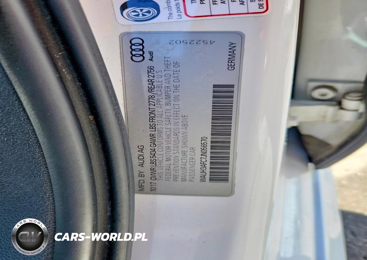 2018 Audi A6 Prestige VIN:WAUH3AFC7JN056570 - 12