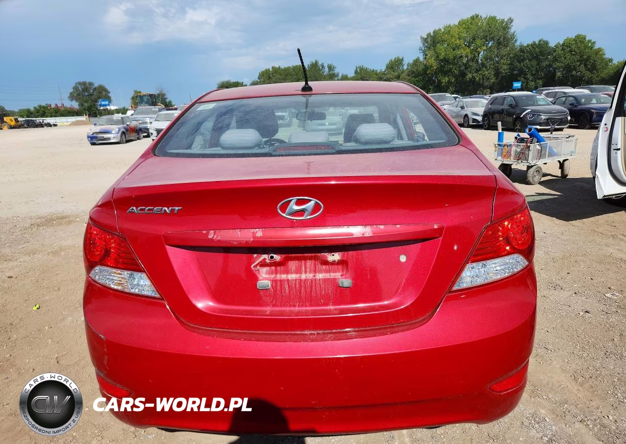 2013 Hyundai Accent Gls VIN:KMHCT4AE7DU494812 - 6
